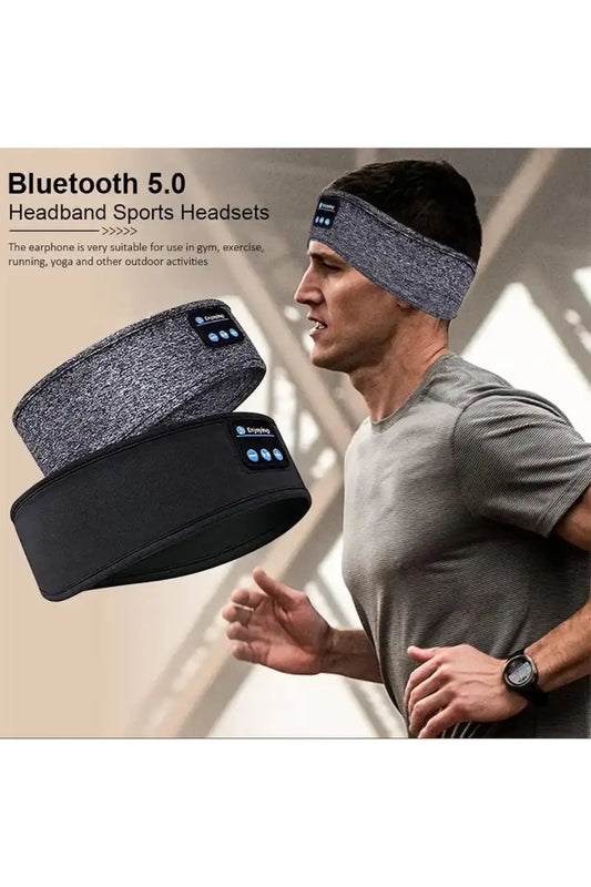 MBK Wireless Bluetooth Sleep Headband Headphones Thin Comfortable For Sports Trade