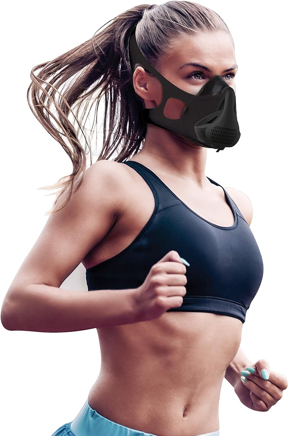 Aduro Sport High Altitude Training Mask for Cardio Training Running Breathing Exercise for Men and Women