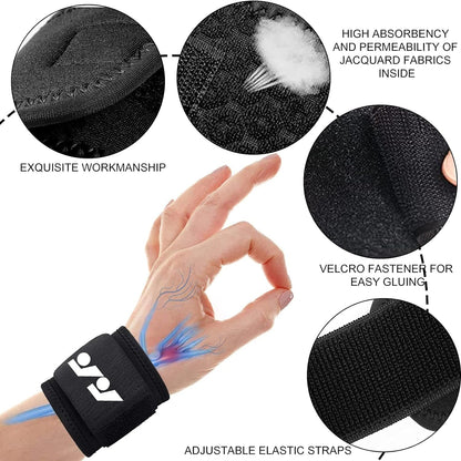 Wrist Wrap Compression Weightlifting Wrist Brace Ball Sports Fitness Wrist
